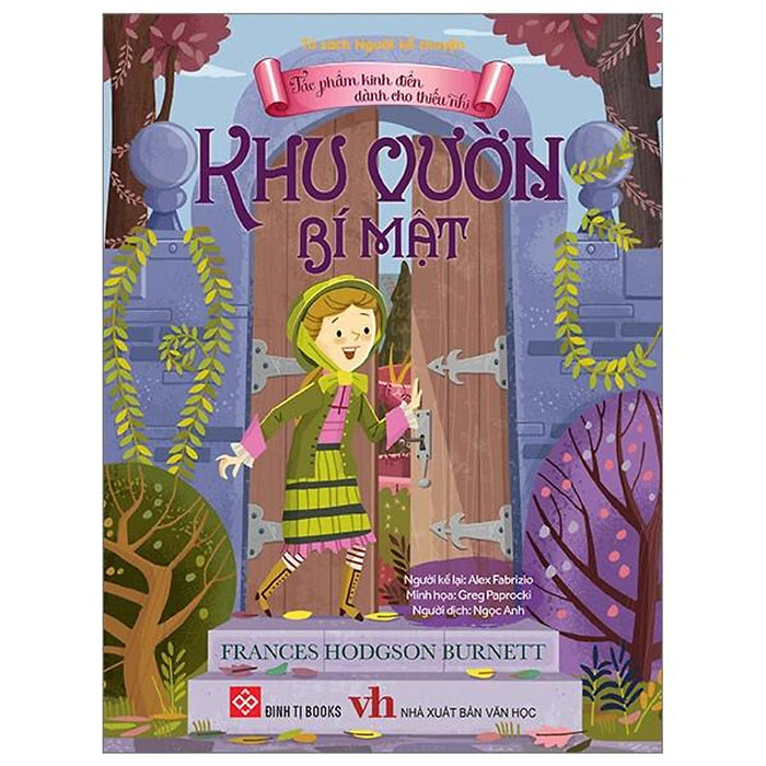 Sách Tác Phẩm Kinh Điển Dành Cho Thiếu Nhi - Khu Vườn Bí Mật Sách Tác Phẩm Kinh Điển Dành Cho Thiếu Nhi - Khu Vườn Bí Mật
