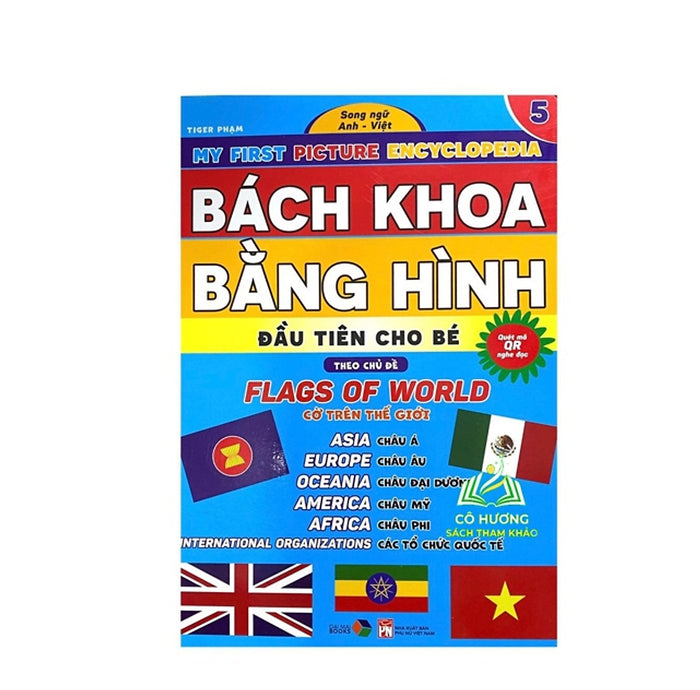 Sách - Bách Khoa Bằng Hình Đầu Tiên Cho Bé Theo Chủ Đề Quyển 5 - Song Ngữ Anh Việt - Quét Mã Qr Nghe Đọc Sách - Bách Khoa Bằng Hình Đầu Tiên Cho Bé Theo Chủ Đề Quyển 5 - Song Ngữ Anh Việt - Quét Mã Qr Nghe Đọc