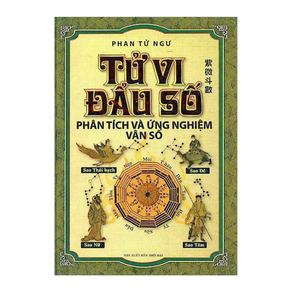 Sách - Tử Vi Đẩu Số - Phân Tích Và Ứng Nghiệm Vận Số - Phan Tử Ngư - Nxb Thời Đại - Minh Lâm