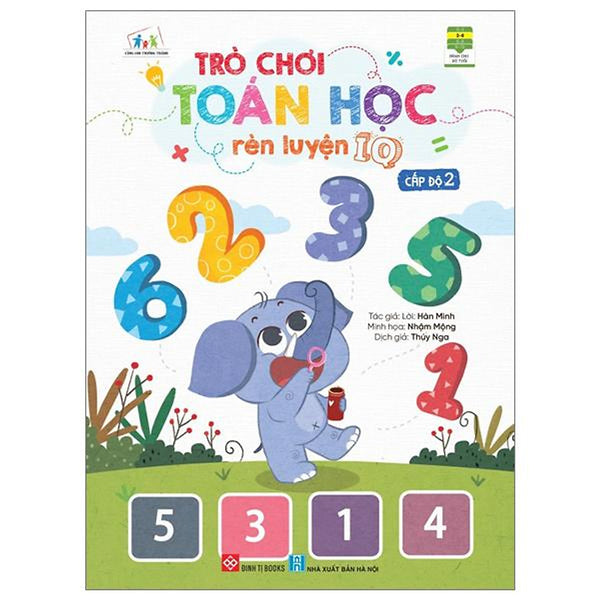 Sách Trò Chơi Toán Học Rèn Luyện Iq - Cấp Độ 2