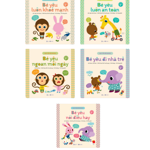Bộ 5 Cuốn Quy Tắc Bé Ngoan