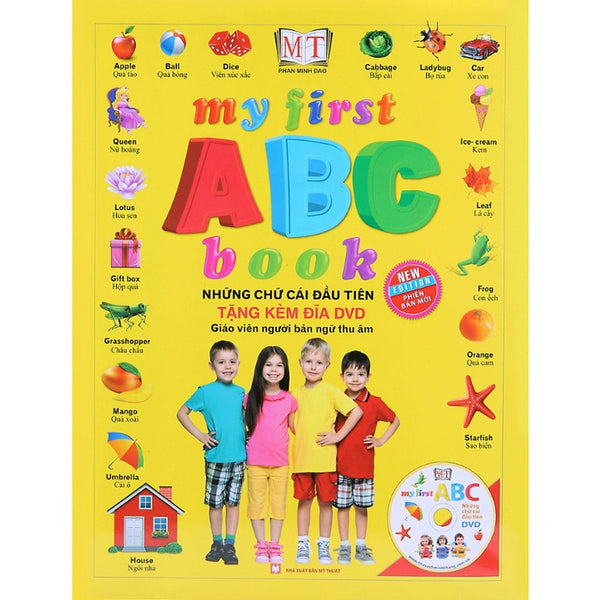 Sách - My First Abc Book-Những Chữ Cái Đầu Tiên