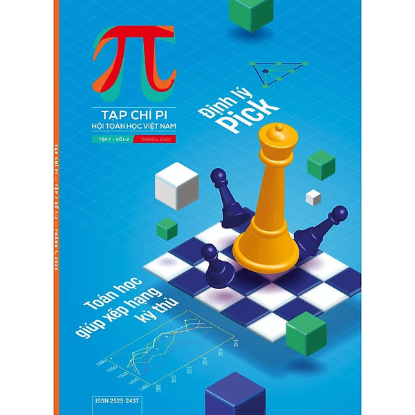 Tạp chí Pi - Hội Toán Việt Nam/Trọn bộ 10 cuốn - 12 số năm 2023