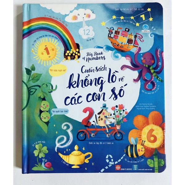 Sách Tương Tác - Big Book - Cuốn Sách Khổng Lồ (Nhiều Chủ Đề) - Đinh Tị Books - Mộc Nhiên