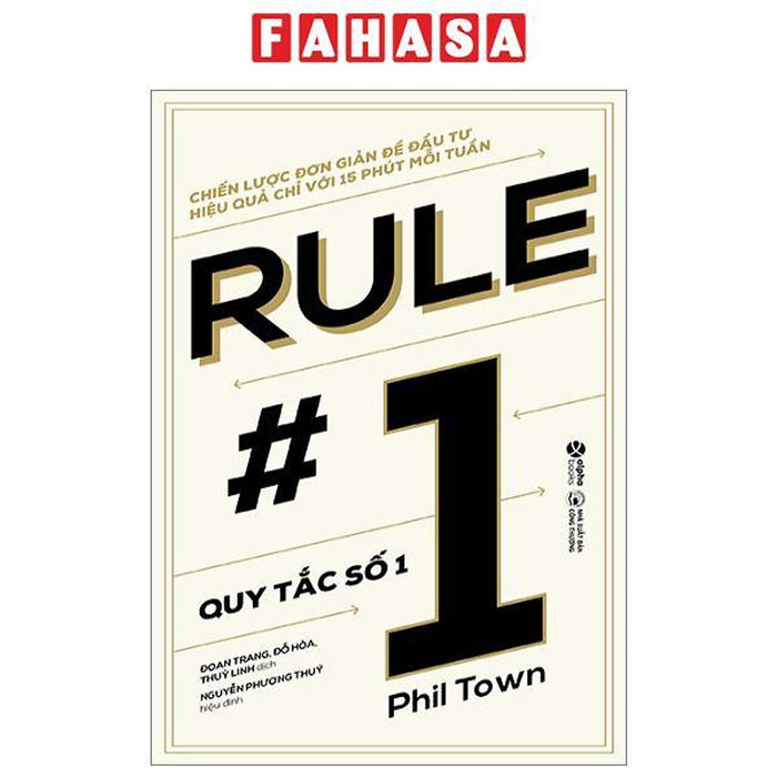 Rule #1 - Quy Tắc Số 1 Rule #1 - Quy Tắc Số 1