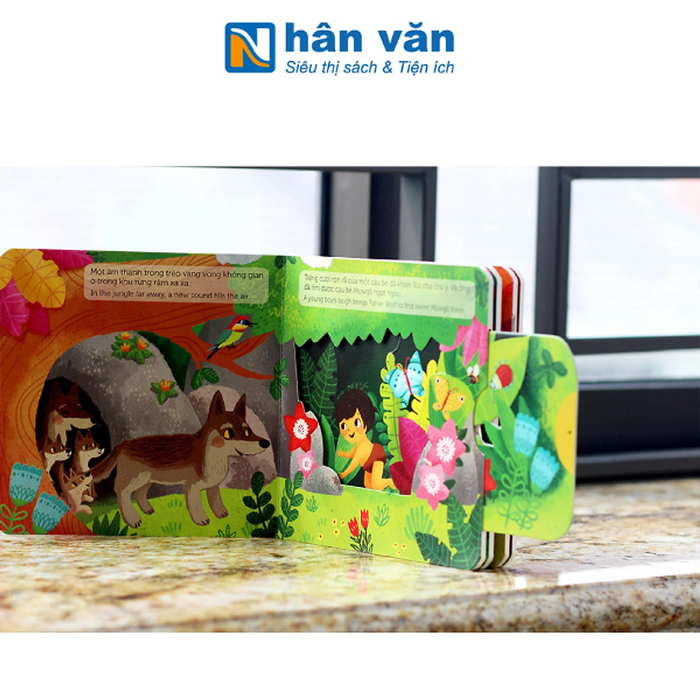 Sách Chuyển Động - First Stories - The Jungle Book - Cậu Bé Rừng Xanh Sách Chuyển Động - First Stories - The Jungle Book - Cậu Bé Rừng Xanh