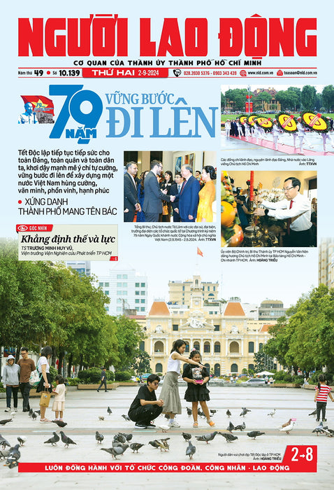 Nhật Báo Người Lao Động Từ Ngày 02-9-2024 Đến 08-9-2024 Nhật Báo Người Lao Động Từ Ngày 02-9-2024 Đến 08-9-2024