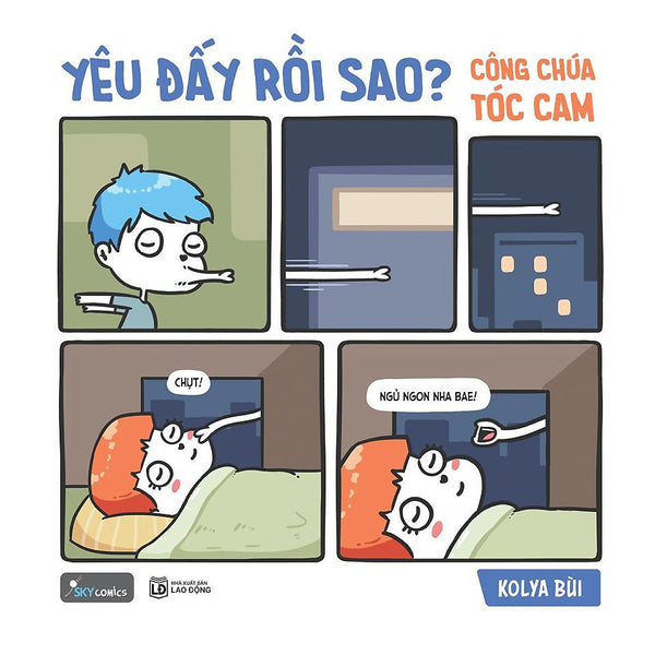 Sách - Yêu Đấy Rồi Sao? - Công Chúa Tóc Cam - Az Việt Nam