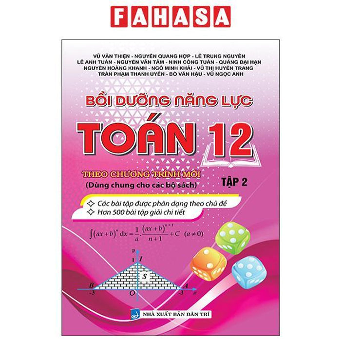 Sách - Bồi Dưỡng Năng Lực Toán 12 - Tập 2 Sách - Bồi Dưỡng Năng Lực Toán 12 - Tập 2