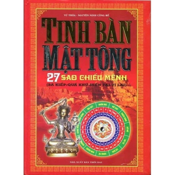 Sách - Tinh Bàn Mật Tông 27 Sao Chiếu Mệnh -  Vũ Thỏa Nguyên Đan  - Nxb Thời Đại - Minh Lâm