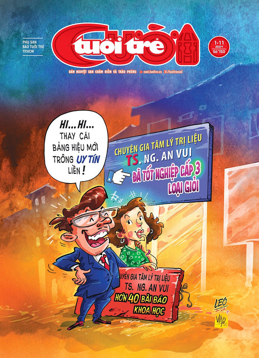 Tuổi Trẻ Cười Số 20 Phát Hành Ngày 1-11-2024 Tuổi Trẻ Cười Số 20 Phát Hành Ngày 1-11-2024