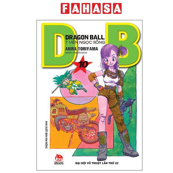 Sách - Dragon Ball - 7 Viên Ngọc Rồng - Tập 10 - Đại Hội Võ Thuật Lần Thứ 22 (Tái Bản 2025)