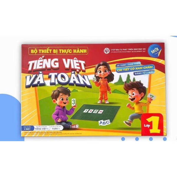 Sách - Bộ Thiết Bị Thực Hành Tiếng Việt Và Toán 1