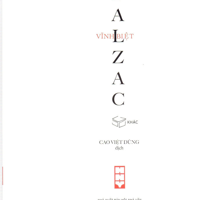 Balzac - Vĩnh Biệt Balzac - Vĩnh Biệt