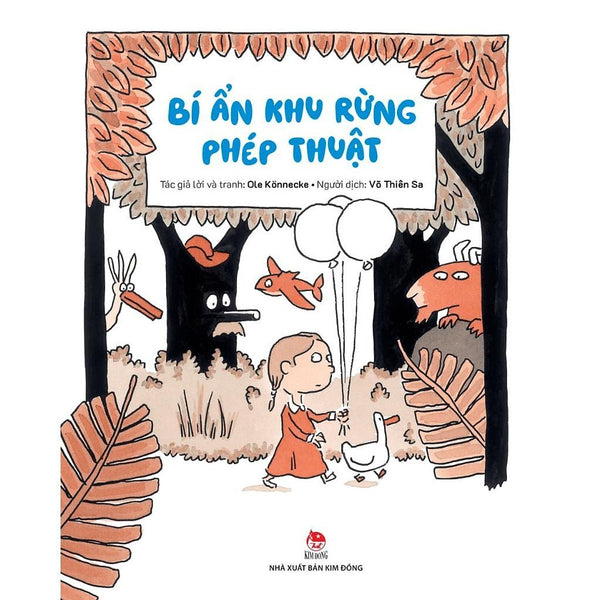 Sách - Bí Ẩn Khu Rừng Phép Thuật - Nxb Kim Đồng