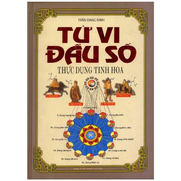 Sách - Tử Vi Đẩu Số -Thực Dụng Tinh Hoa - Trần Đang Ninh - Nxb Thời Đại - Minh Lâm