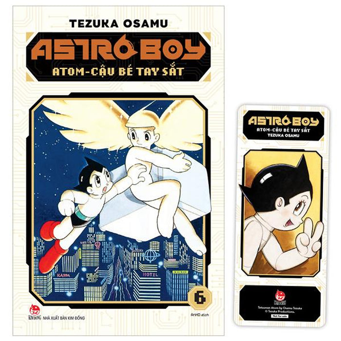 Sách - Astro Boy - Atom Cậu Bé Tay Sắt - Tập 6 - Tặng Kèm Bookmark Sách - Astro Boy - Atom Cậu Bé Tay Sắt - Tập 6 - Tặng Kèm Bookmark