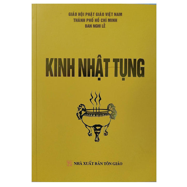 Sách - Kinh Nhật Tụng - Ban Nghi Lễ - Bìa Vàng - Tổ In Ấn Kinh Phật