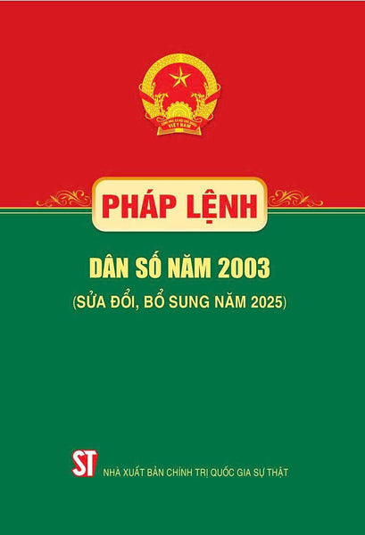 Pháp Lệnh Danh Số Năm 2003 ( Sửa Đổi, Bổ Sung Năm 2025)