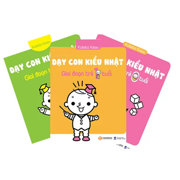 Bộ 3 Cuốn Dạy Con Kiểu Nhật (Tái Bản)