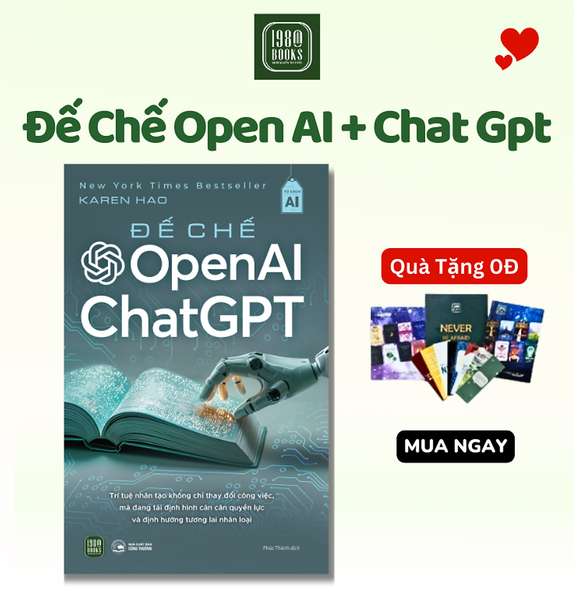 Sách - Đế Chế Open Ai & Chat Gpt - Ttrhn