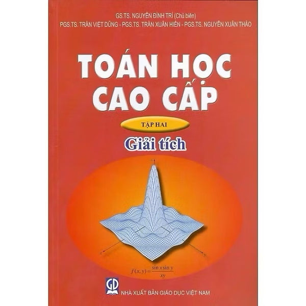 Sách - Toán Học Cao Cấp Tập Hai ( Giải Tích )
