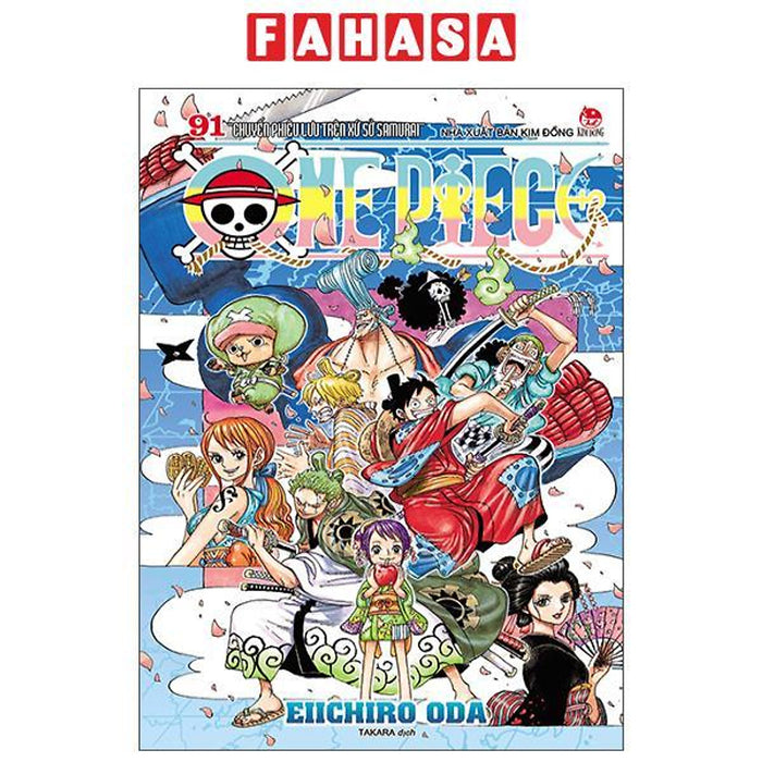 Sách - One Piece - Tập 91 - Chuyến Phiêu Lưu Trên Xứ Sở Samurai (Tái Bản 2025) Sách - One Piece - Tập 91 - Chuyến Phiêu Lưu Trên Xứ Sở Samurai (Tái Bản 2025)