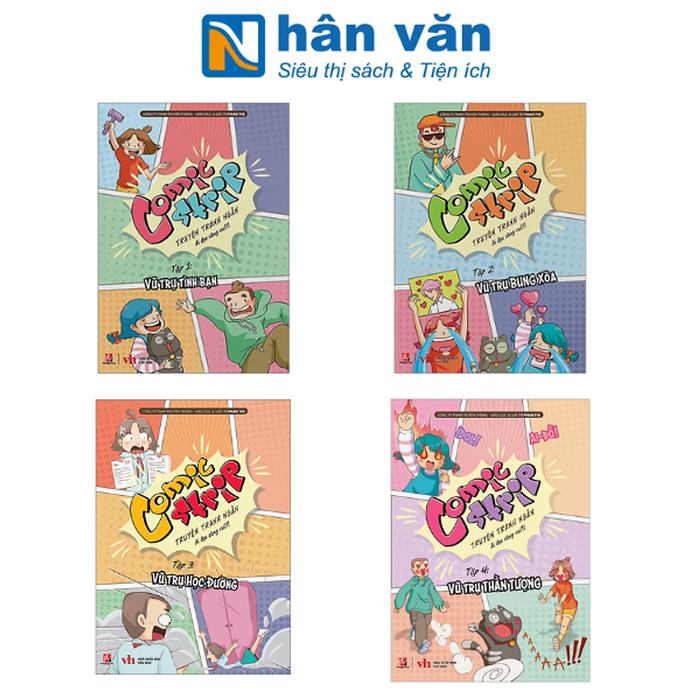 Truyện Tranh - Comic Strip - Tập 1 Đến Tập 4 Truyện Tranh - Comic Strip - Tập 1 Đến Tập 4