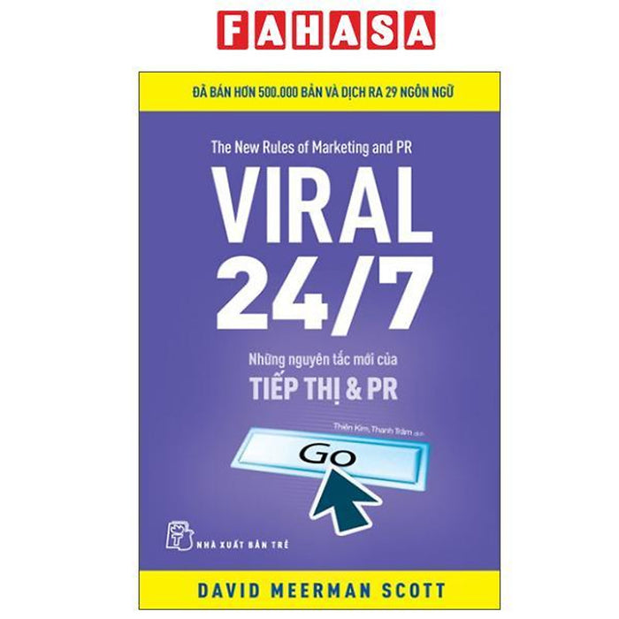Sách - The New Rules Of Marketing And Pr - Viral 24/7 - Những Nguyên Tắc Mới Của Tiếp Thị Và Pr Sách - The New Rules Of Marketing And Pr - Viral 24/7 - Những Nguyên Tắc Mới Của Tiếp Thị Và Pr
