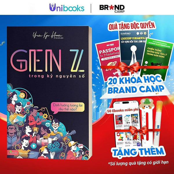 Sách - Gen Z Trong Kỷ Nguyên Số: Định Hướng Tương Lai Thế Nào? - Khám Phá Tiềm Năng Và Định Hướng Tương Lai - Bizbooks