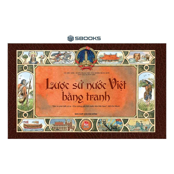 Sách - Lược Sử Nước Việt Bằng Tranh - Sbooks