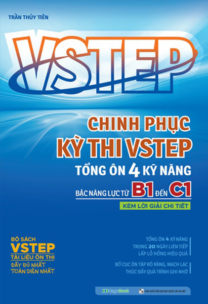 Vstep - Chinh Phục Kỳ Thi Vstep - Tổng Ôn 4 Kỹ Năng Bậc Năng Lực Từ B1 Đến C1 - Mega