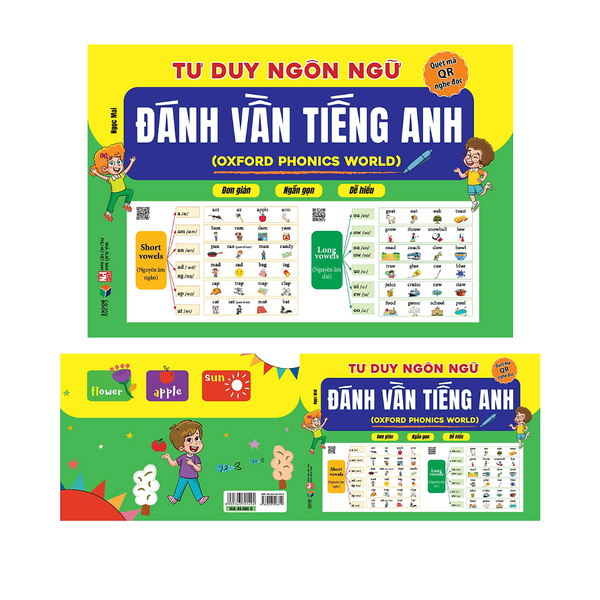 Sách - Tư Duy Ngôn Ngữ: Đánh Vần Tiếng Anh (Oxford Phonics World)