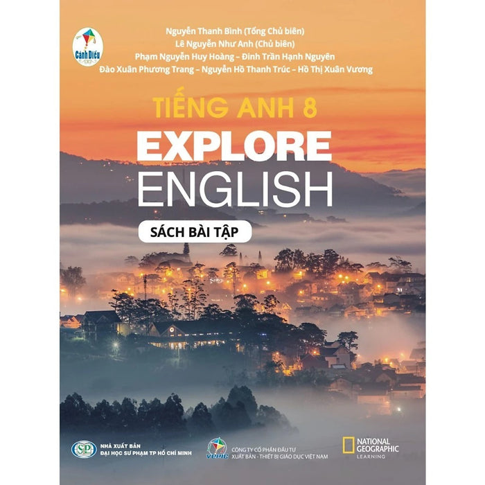 Sách - Tiếng Anh 8 Explore English - Sách Bài Tập - Cd Sách - Tiếng Anh 8 Explore English - Sách Bài Tập - Cd