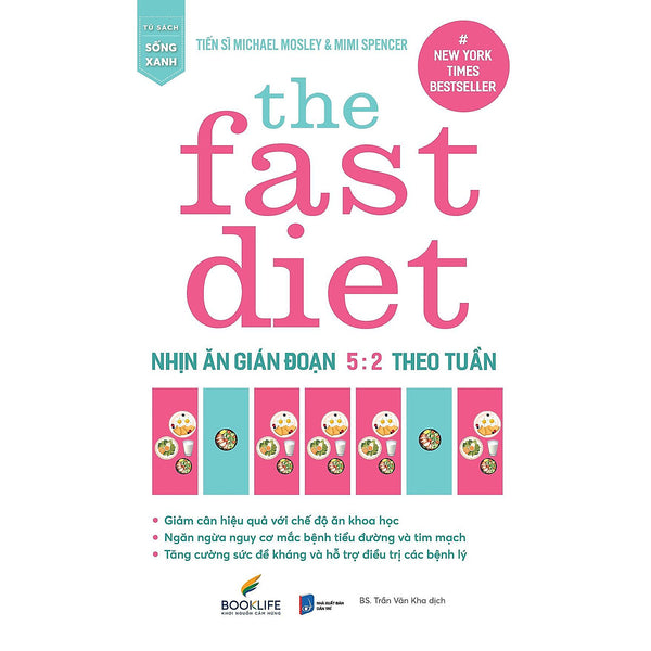 Sách - The Fast Diet - Nhịn Ăn Gián Đoạn 5:2 Theo Tuần - 1980 Books