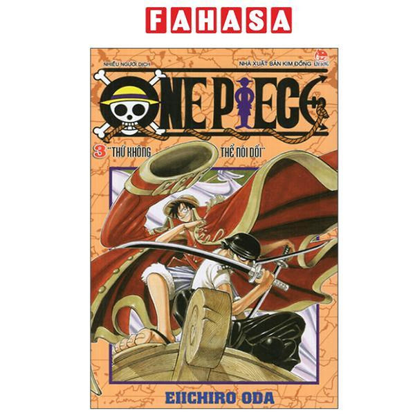 Sách - One Piece - Tập 3 - Thứ Không Thể Nói Dối - Bản Bìa Áo (Tái Bản 2025)
