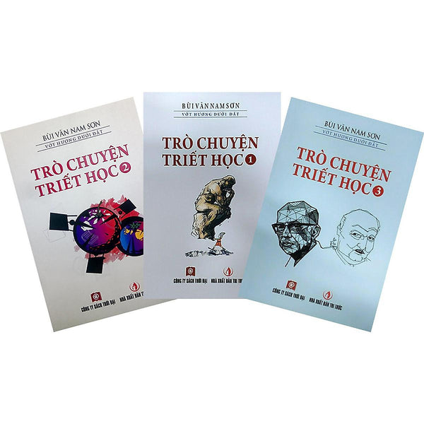 Sách - Trò Chuyện Triết Học - Tập 1, 2, 3 - Thời Đại