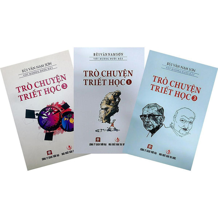 Sách - Trò Chuyện Triết Học - Tập 1, 2, 3 - Thời Đại Sách - Trò Chuyện Triết Học - Tập 1, 2, 3 - Thời Đại