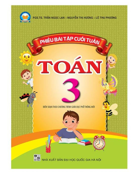 Sách Phiếu Bài Tập Cuối Tuần Toán 3 - Cánh Diều Sách Phiếu Bài Tập Cuối Tuần Toán 3 - Cánh Diều