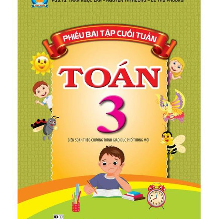 Sách Phiếu Bài Tập Cuối Tuần Toán 3 - Cánh Diều Sách Phiếu Bài Tập Cuối Tuần Toán 3 - Cánh Diều