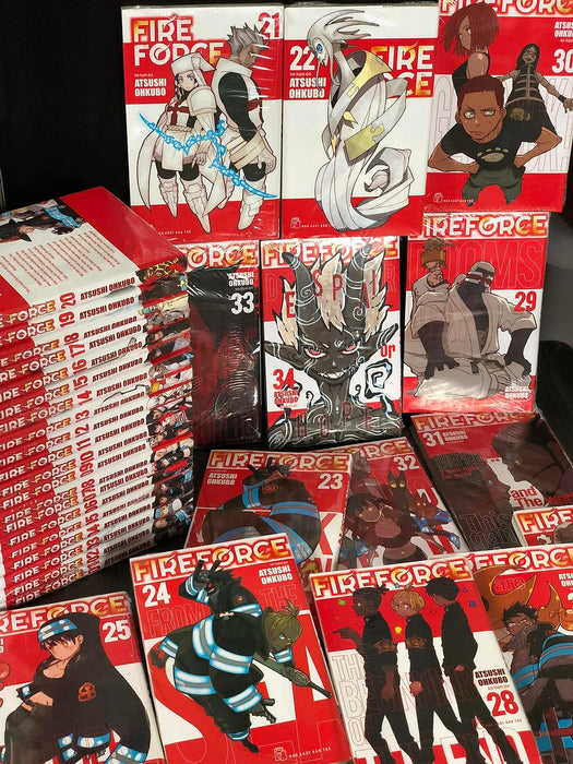 Truyện Tranh Fire Force Full 34 Tập + Tặng Kèm Lịch Phát Hành (Chang Book) Truyện Tranh Fire Force Full 34 Tập + Tặng Kèm Lịch Phát Hành (Chang Book)