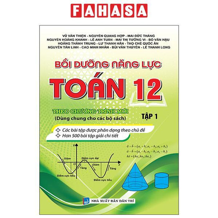 Sách - Bồi Dưỡng Năng Lực Toán 12 - Tập 1 Sách - Bồi Dưỡng Năng Lực Toán 12 - Tập 1