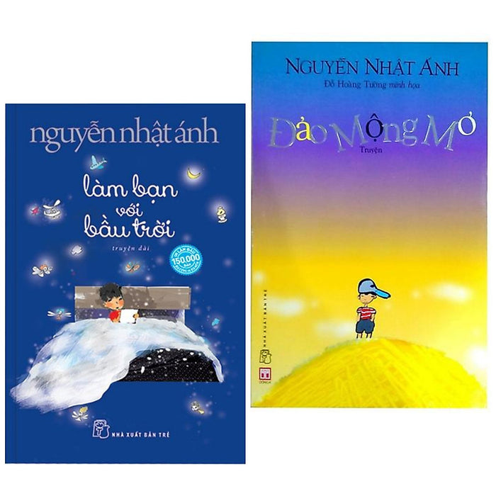 Combo Sách Nguyễn Nhật Ánh : Làm Bạn Với Bầu Trời + Đảo Mộng Mơ ( Tặng Kèm Bookmark Happy Life ) Combo Sách Nguyễn Nhật Ánh : Làm Bạn Với Bầu Trời + Đảo Mộng Mơ ( Tặng Kèm Bookmark Happy Life )