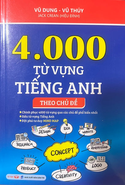 Sách - 4.000 Từ Vựng Tiếng Anh ( Theo Chủ Đề )