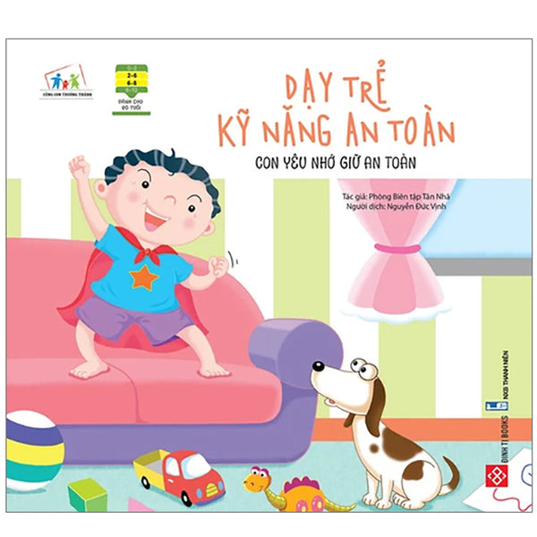 Sách - Dạy Trẻ Kỹ Năng An Toàn- Con Yêu Nhớ Giữ An Toàn
