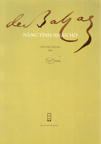 Balzac - Nàng Tình Nhân Hờ