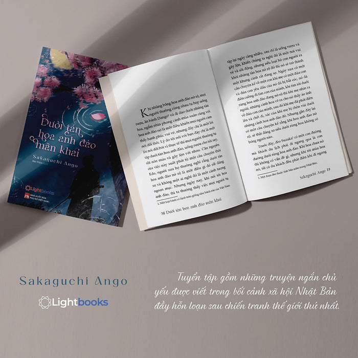 Sách - Dưới Tán Hoa Anh Đào Mãn Khai - Tuyển Tập Truyện Ngắn Nhật Bản - Sakaguchi Ango Sách - Dưới Tán Hoa Anh Đào Mãn Khai - Tuyển Tập Truyện Ngắn Nhật Bản - Sakaguchi Ango