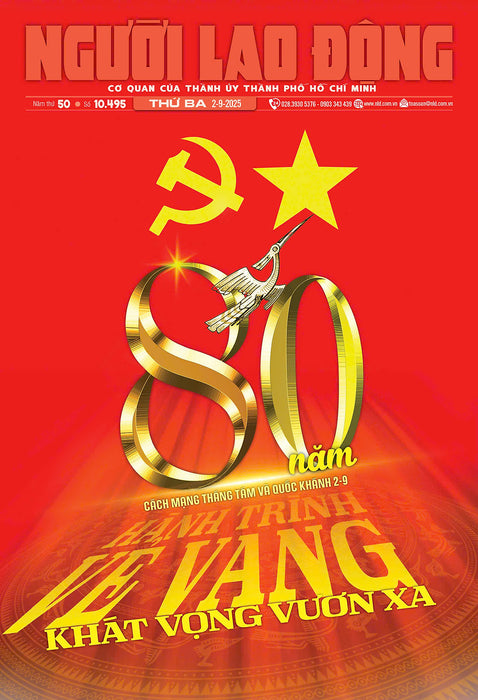 Nhật Báo Người Lao Động Từ Ngày 01-09-2025 Đến 07-09-2025 Nhật Báo Người Lao Động Từ Ngày 01-09-2025 Đến 07-09-2025