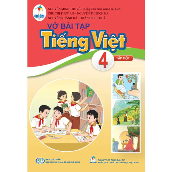 Sách - Vở Bài Tập Tiếng Việt 4 - Cánh Diều