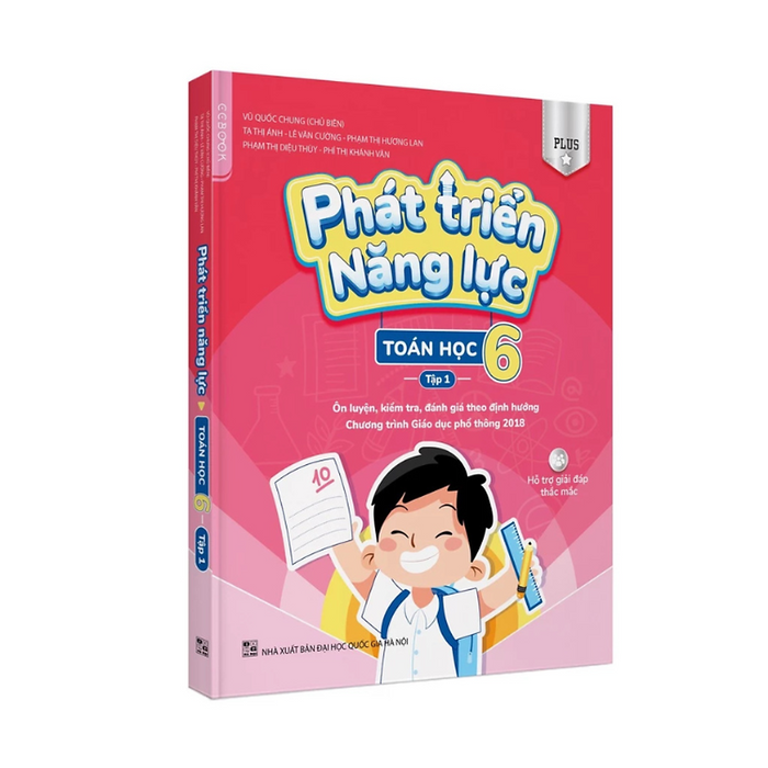 Phát Triển Năng Lực Toán Học 6 - Tập 1 (Plus) - Nhiều Tác Giả - Nhà Xuất Bản Đại Học Quốc Gia Hà Nội - Winbooks Phát Triển Năng Lực Toán Học 6 - Tập 1 (Plus) - Nhiều Tác Giả - Nhà Xuất Bản Đại Học Quốc Gia Hà Nội - Winbooks